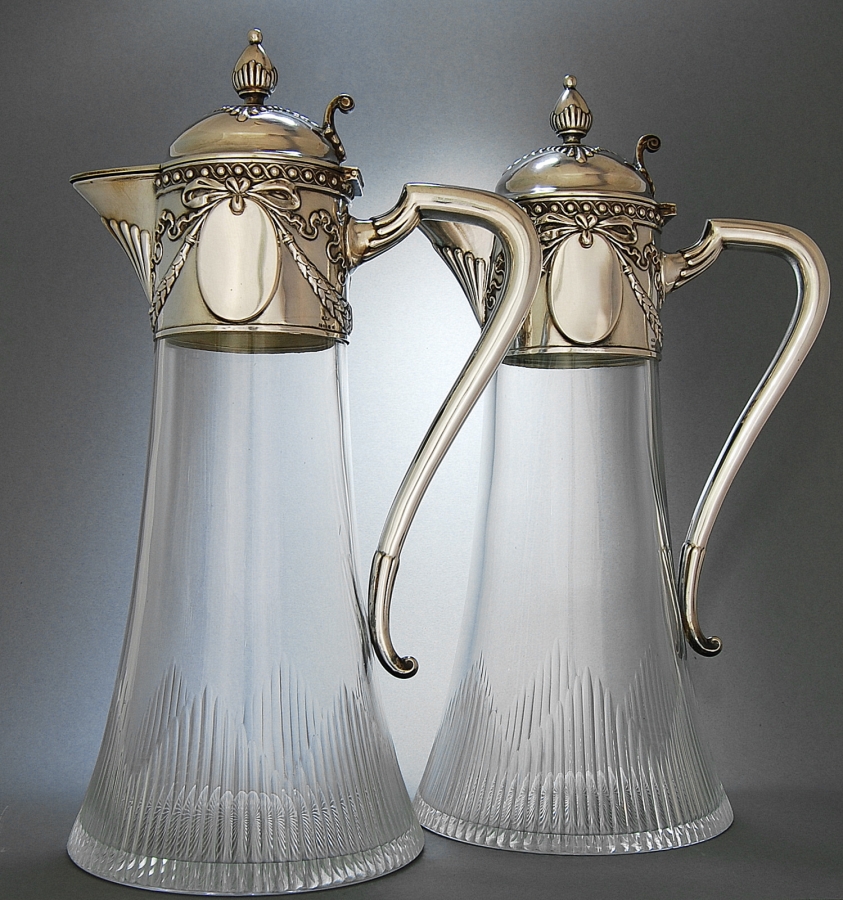 Bruckmann - Heilbronn c 1900  (Pair)