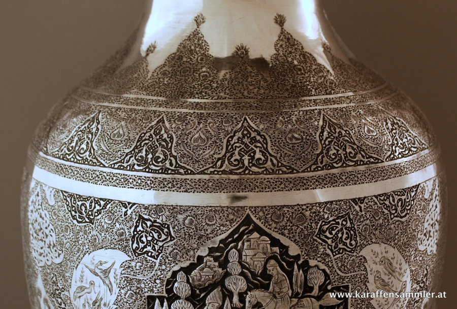 details of finely engraved decoration