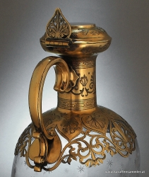 details of finely engraved decoration